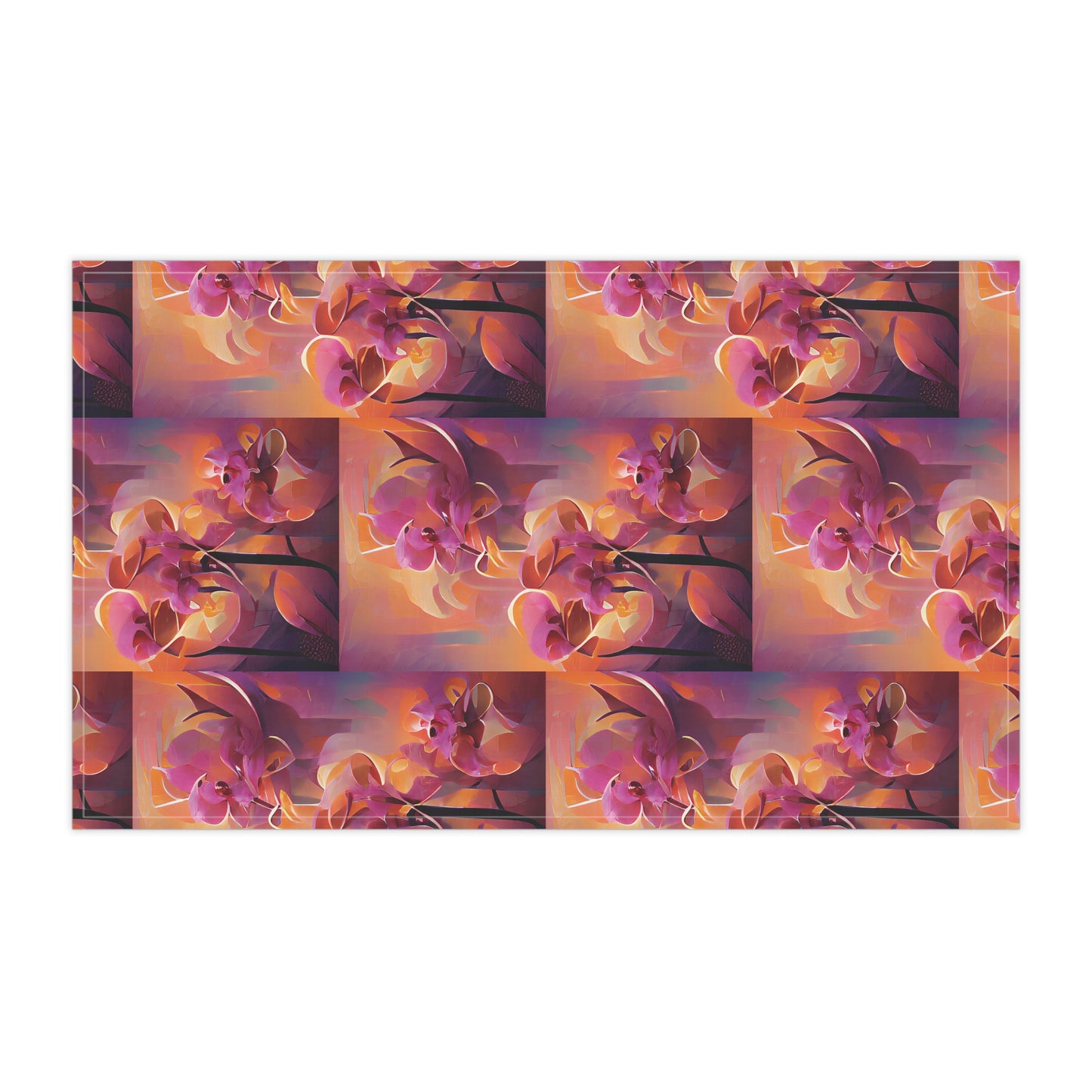 Tropical Tea Towels – Paradise Kitchen Decor / Mystic Orchids