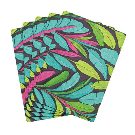 Poker Playing Cards - Young Leaves