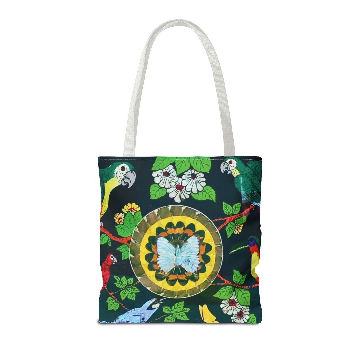 Parrots & Butterfly/Real Wings Tote Bag - 3 Sizes