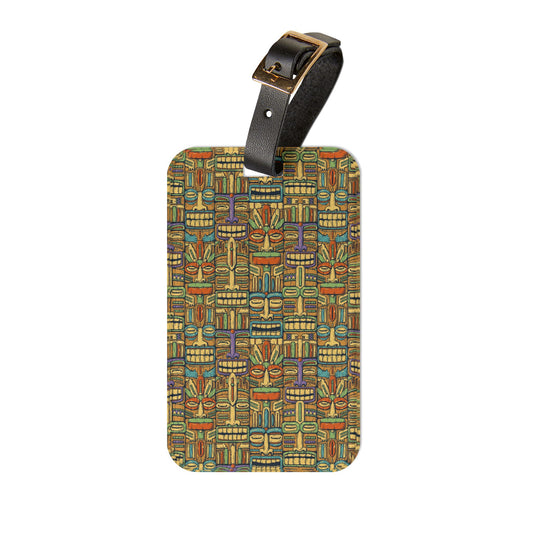 Luggage Tag - Colorful Tiki Party