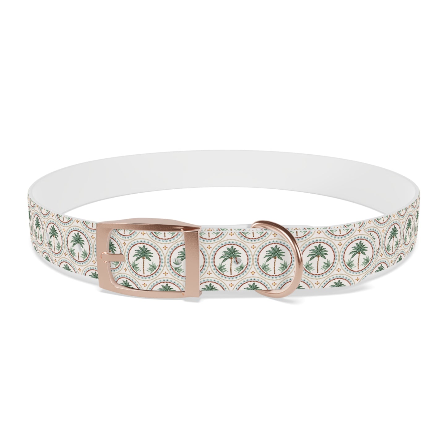 Dog Collar - Mosaic Palm Tree