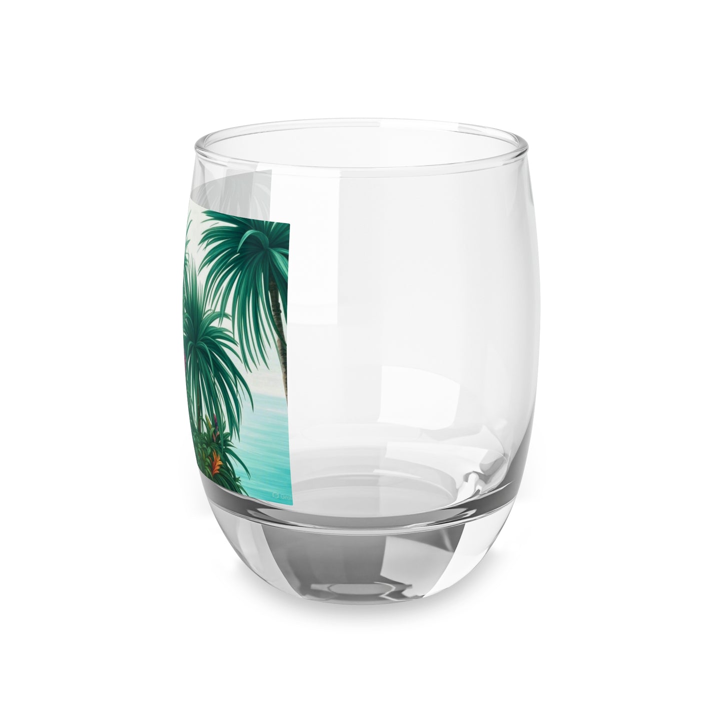 Whiskey Glass, Tiny Palm Island