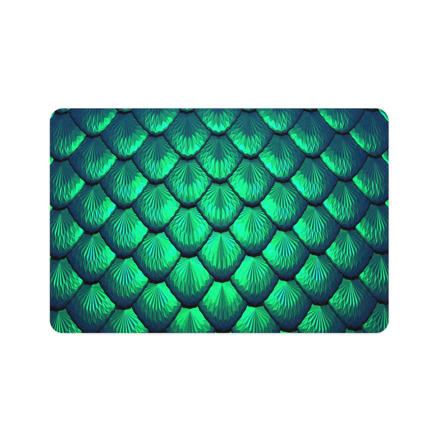 Pet Food Mat (12x18), Pretty Mermaid Tail