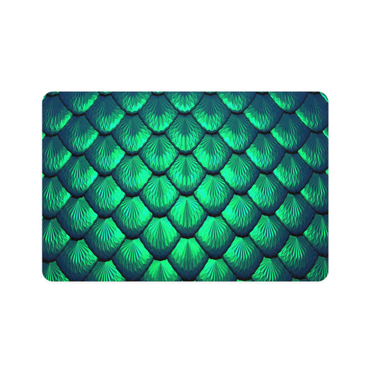 Pet Food Mat (12x18), Pretty Mermaid Tail