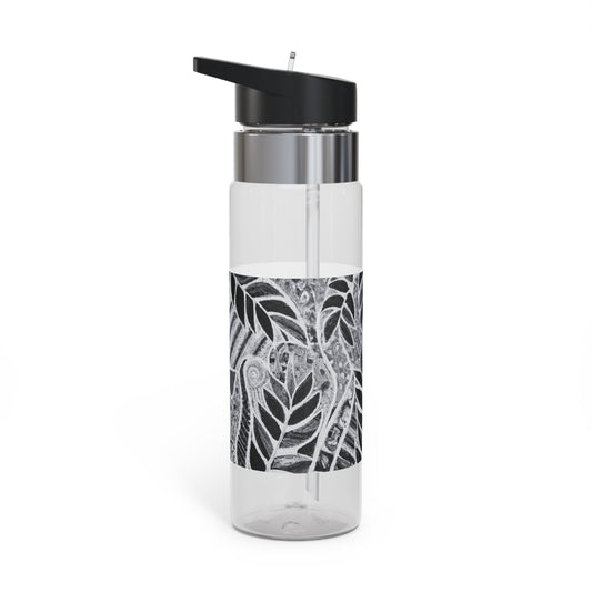 Tropical 20oz Tritan Sport Water Bottle -  Leakproof, Lightweight, BPA-Free / Amazon Whimsy, Noir