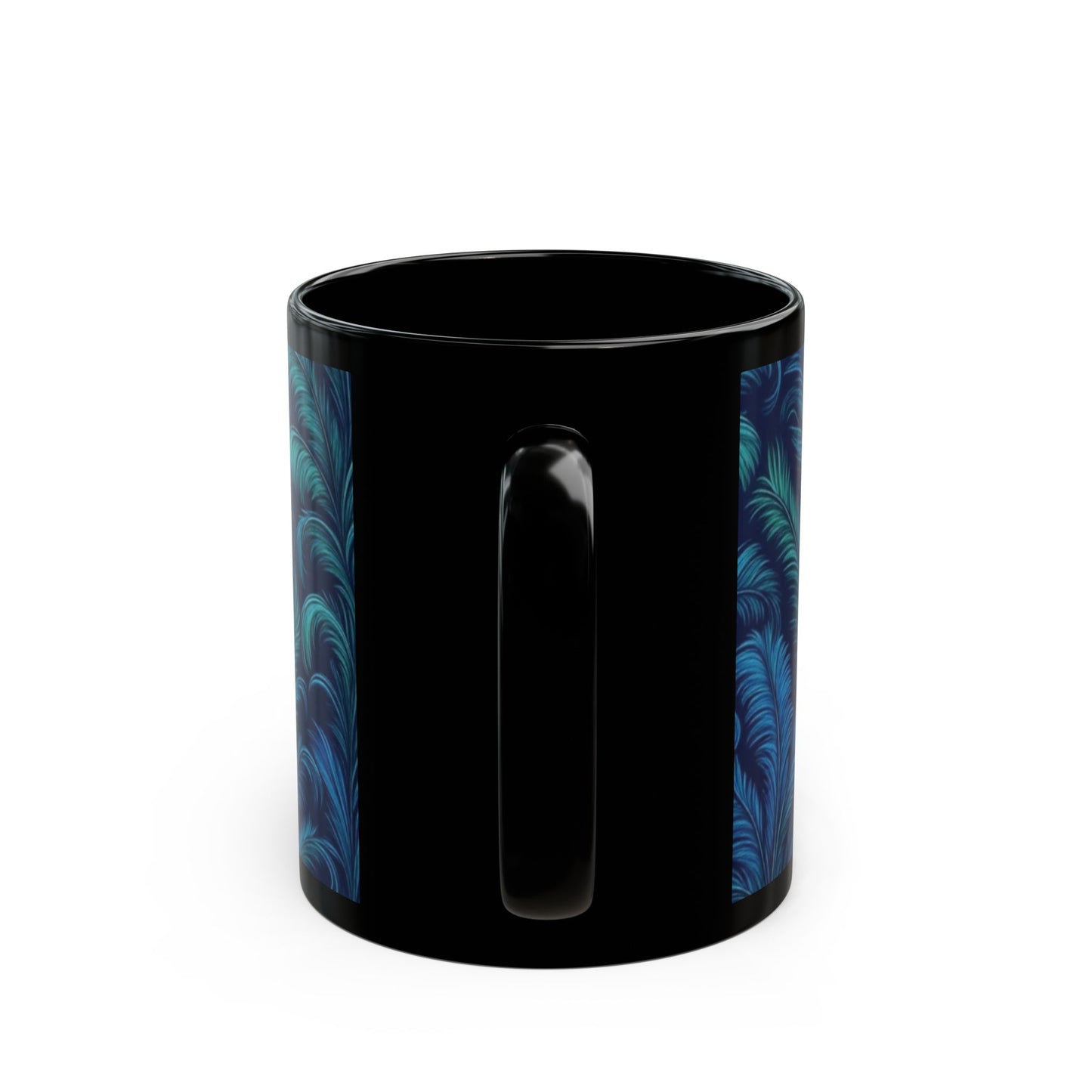 Black Coffee Mug - Rocco Deep Ocean