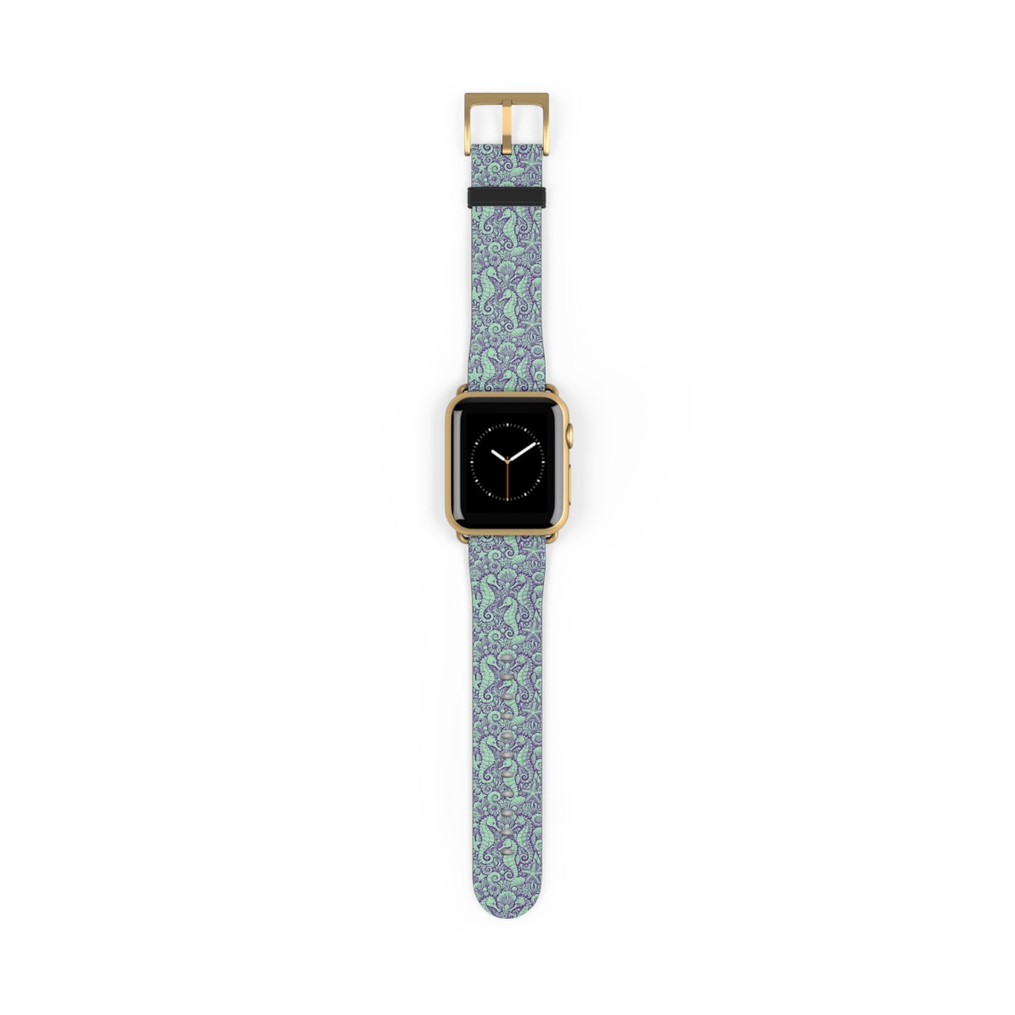 Apple Watch Band - Tropical Seahorse Trio, Minty