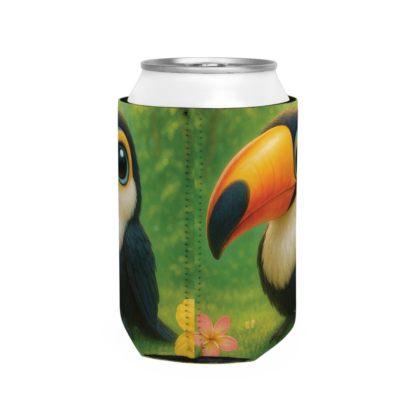 Baby Toucan Can Cooler Sleeve - Perfect for Outdoor Picnics