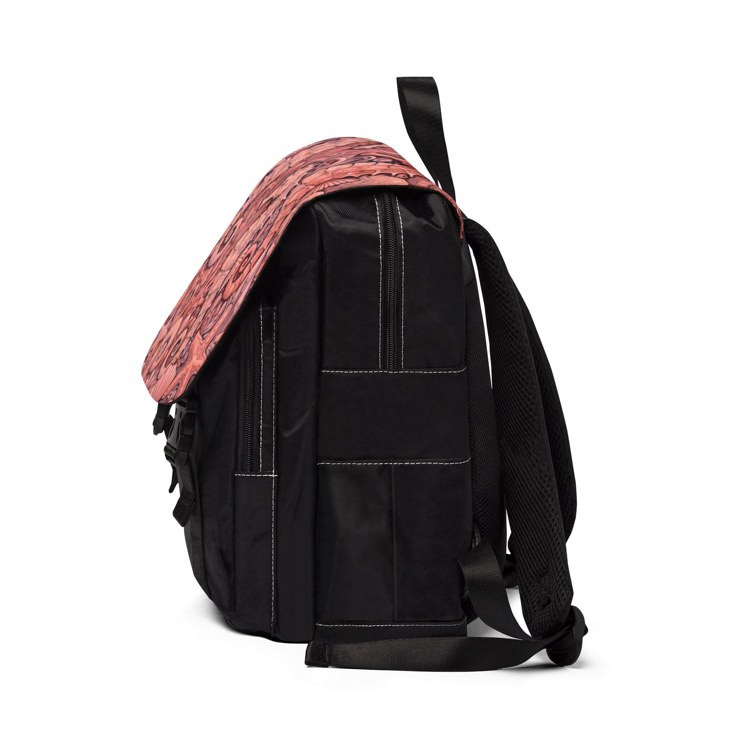 Seahorses/Red Casual Backpack - Perfect for Everyday Adventures