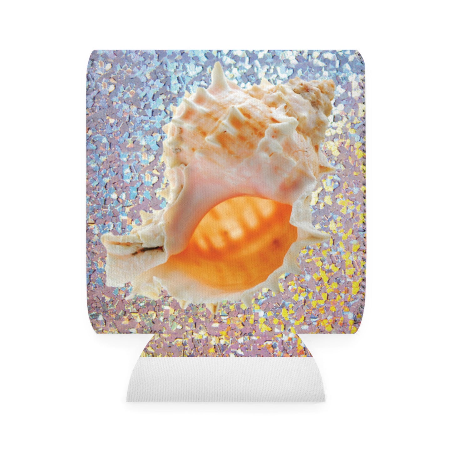 Disco Conch Shell Can Cooler Sleeve - Perfect for Outdoor Picnics