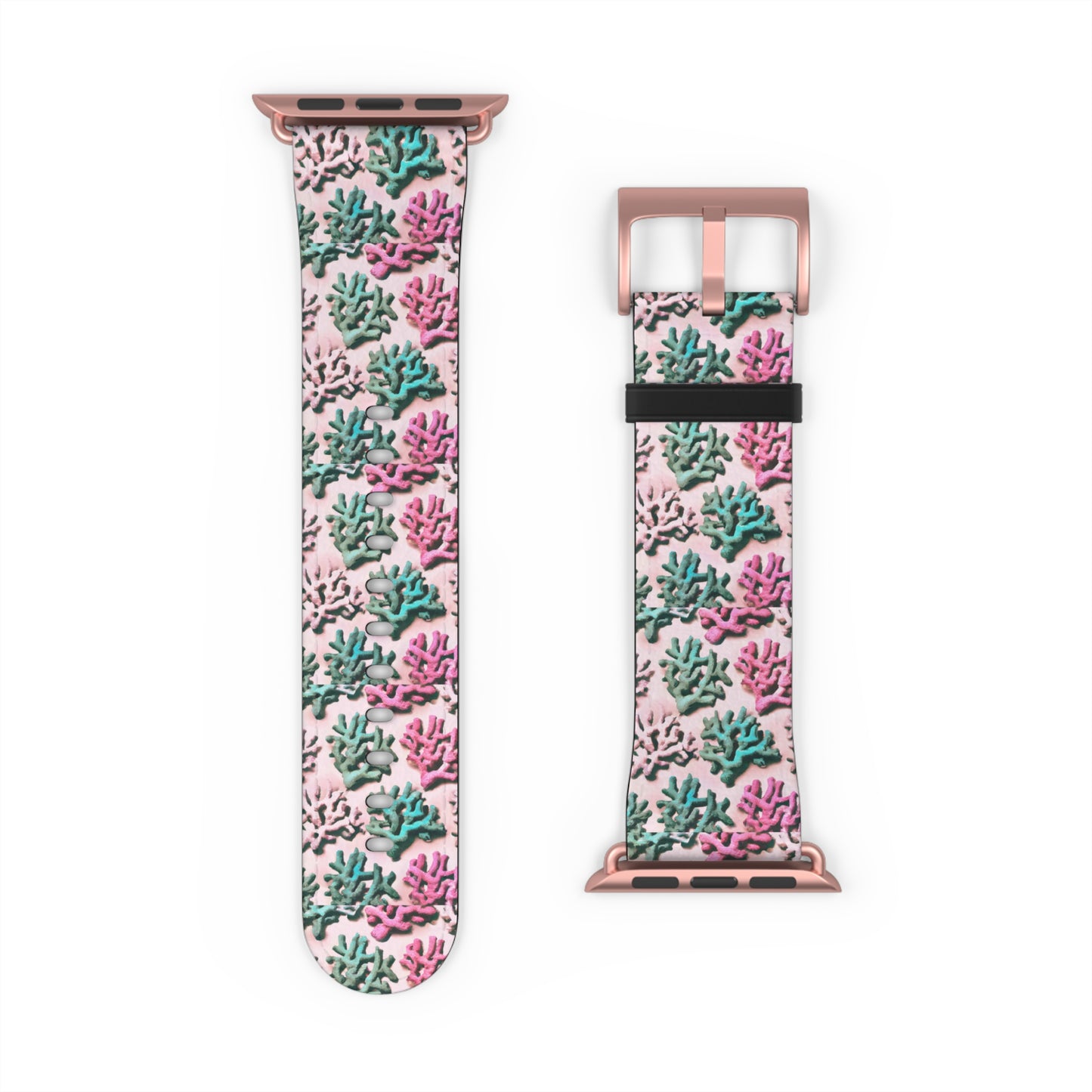 Apple Watch Band - Corals, Sangria