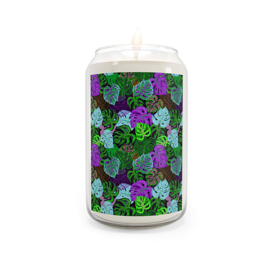 Scented Candle, 13.75oz - Monstera Party