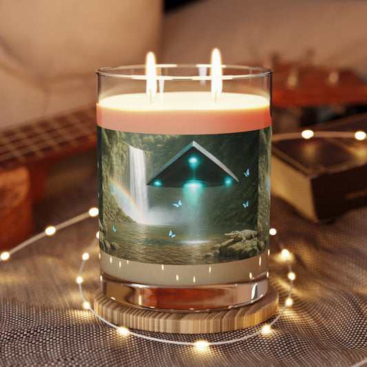 UFO & Waterfall, 11 oz Soy Candle, 3 scents