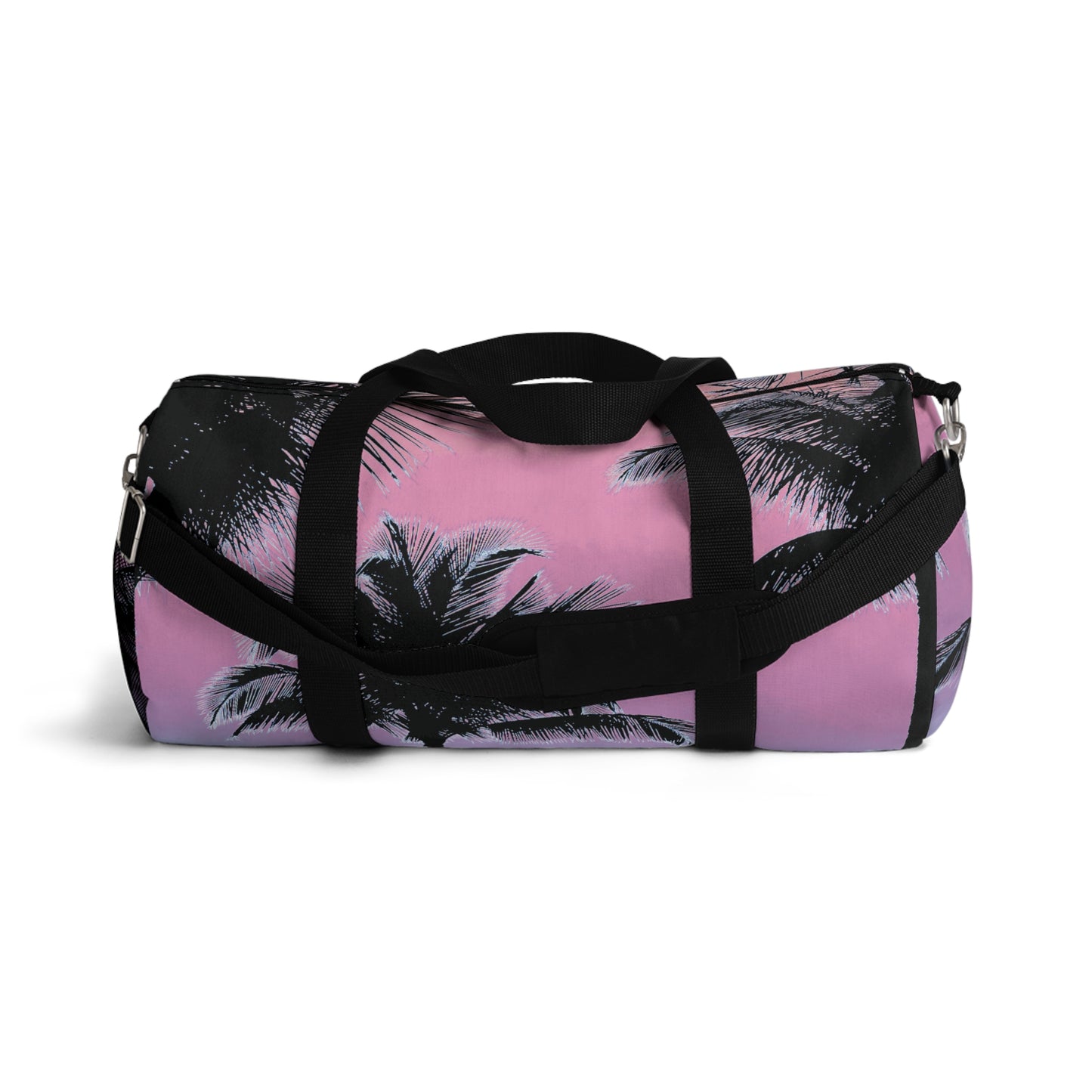 Tropical Rainforest Duffel Bag - Perfect for Travel and Gym / Palm Glow Pastels