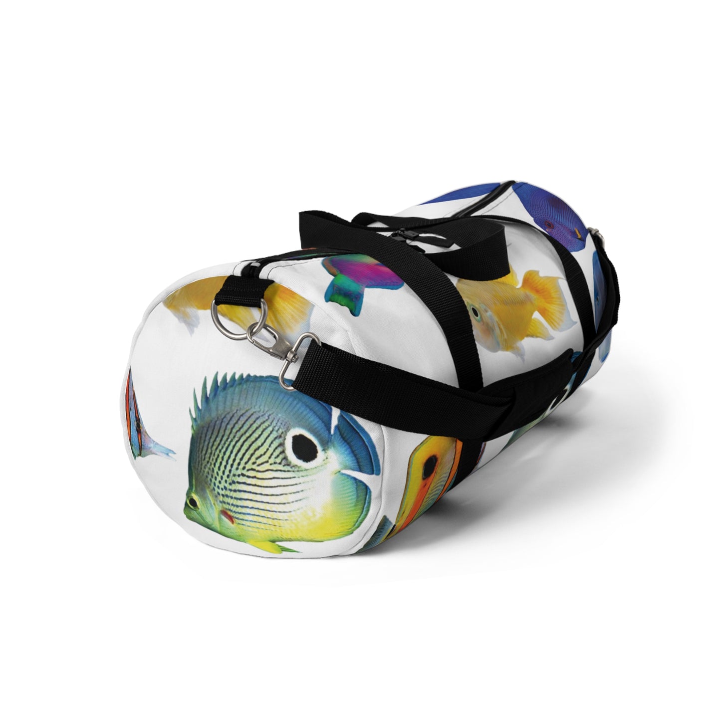 Tropical Rainforest Duffel Bag - Perfect for Travel and Gym / School of Fish