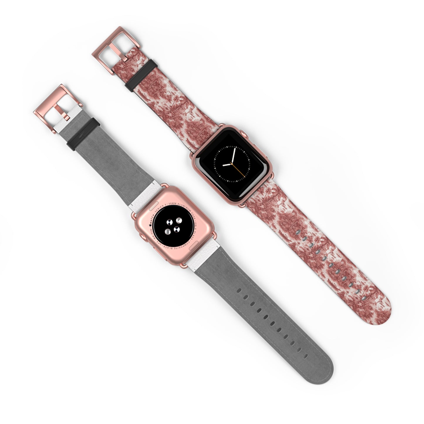 Apple Watch Band - Tropical Toile, russet