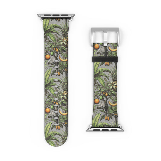 Apple Watch Band - Tropical Fruit, Noir