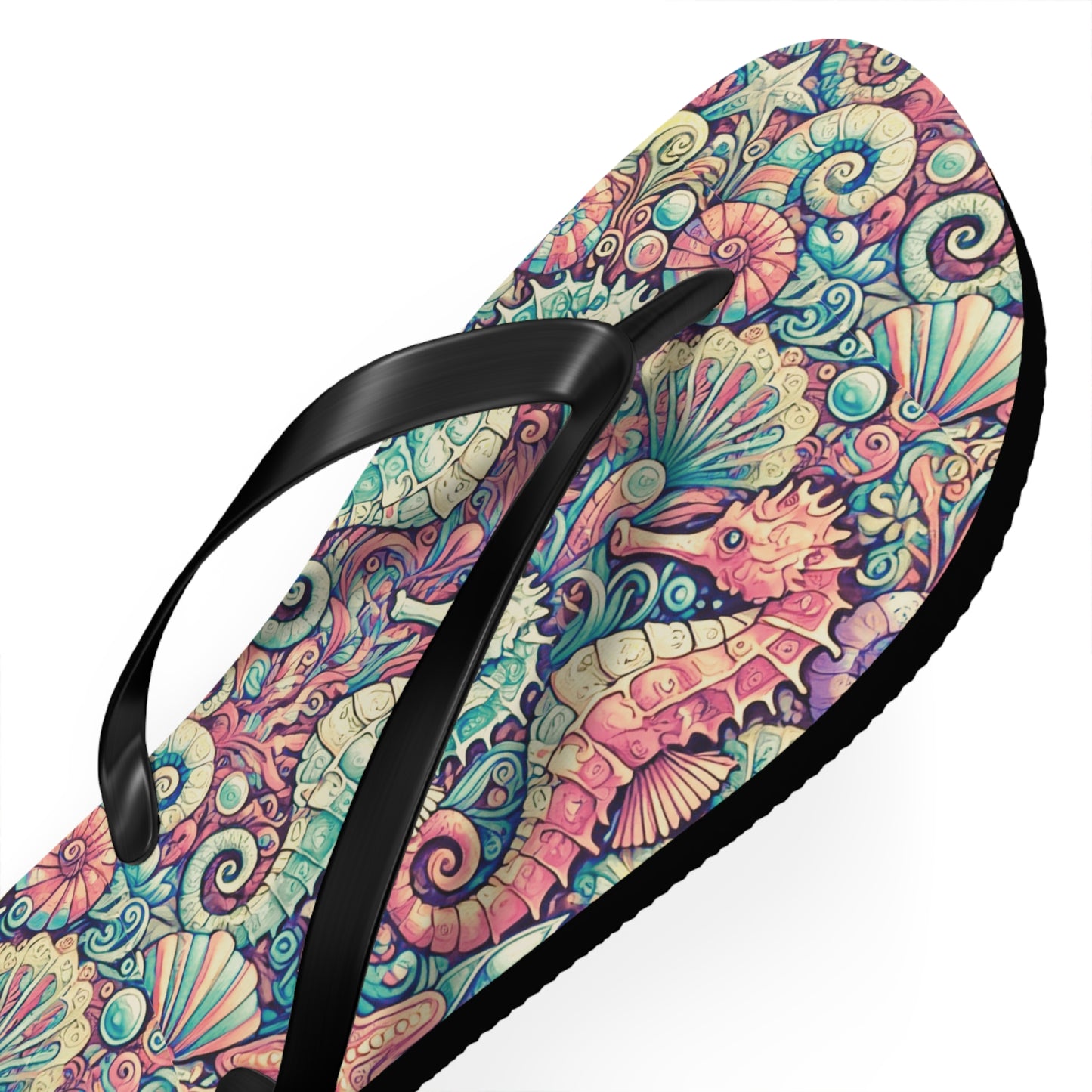 Flip Flops - Seahorses/Retro