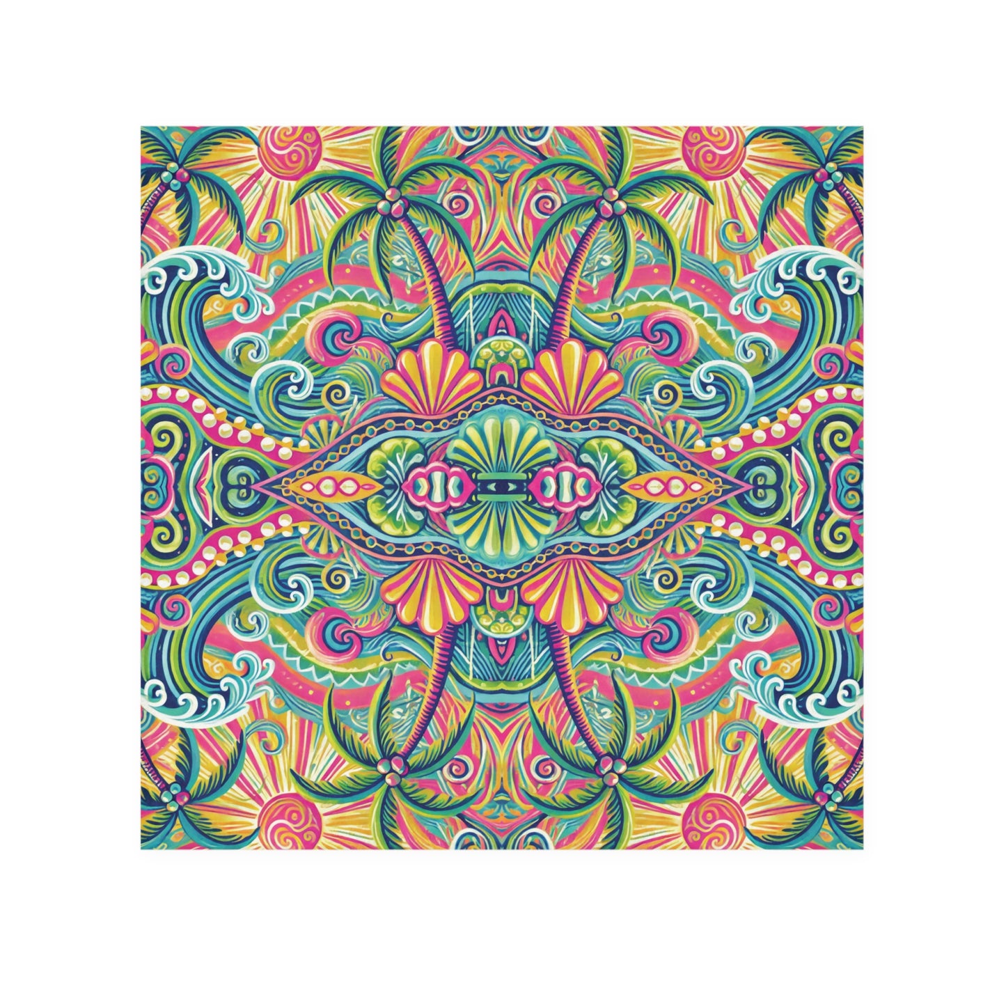 Face Towel - Kaleido Bay