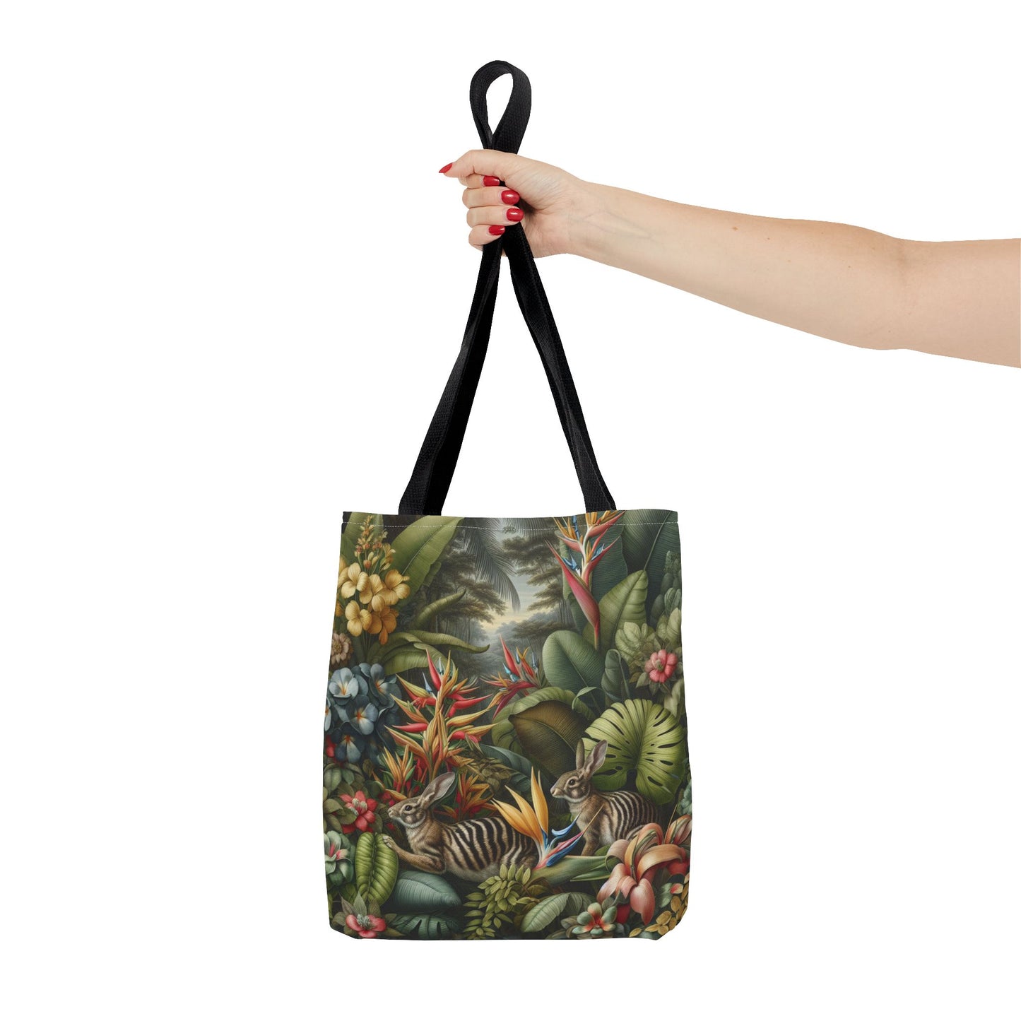 Rainforest Rabbit Outing Tote Bag - 3 Sizes