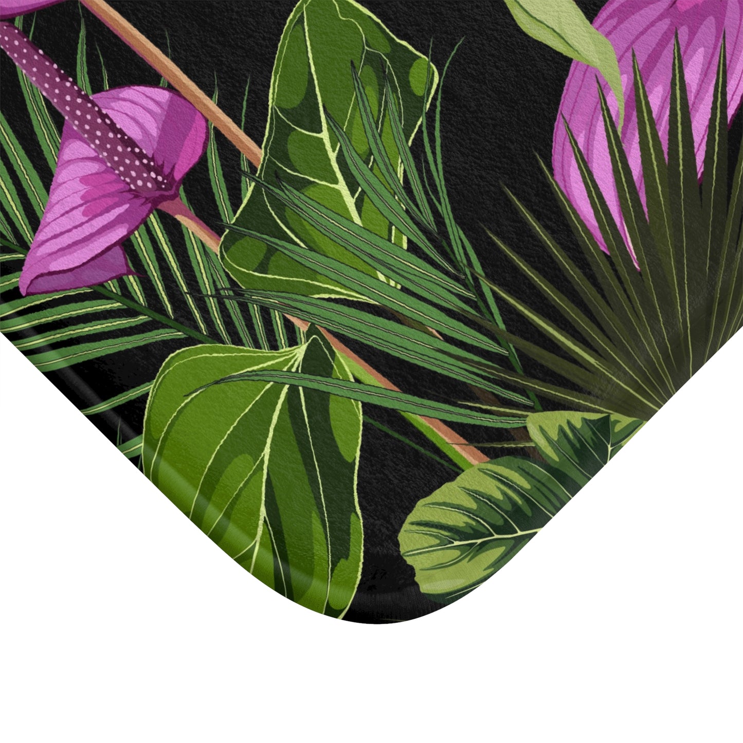 Bath Mat - Anthurium and Palm