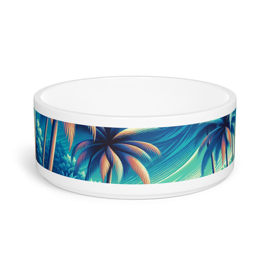 Pet Bowl, Neon Blues Beach