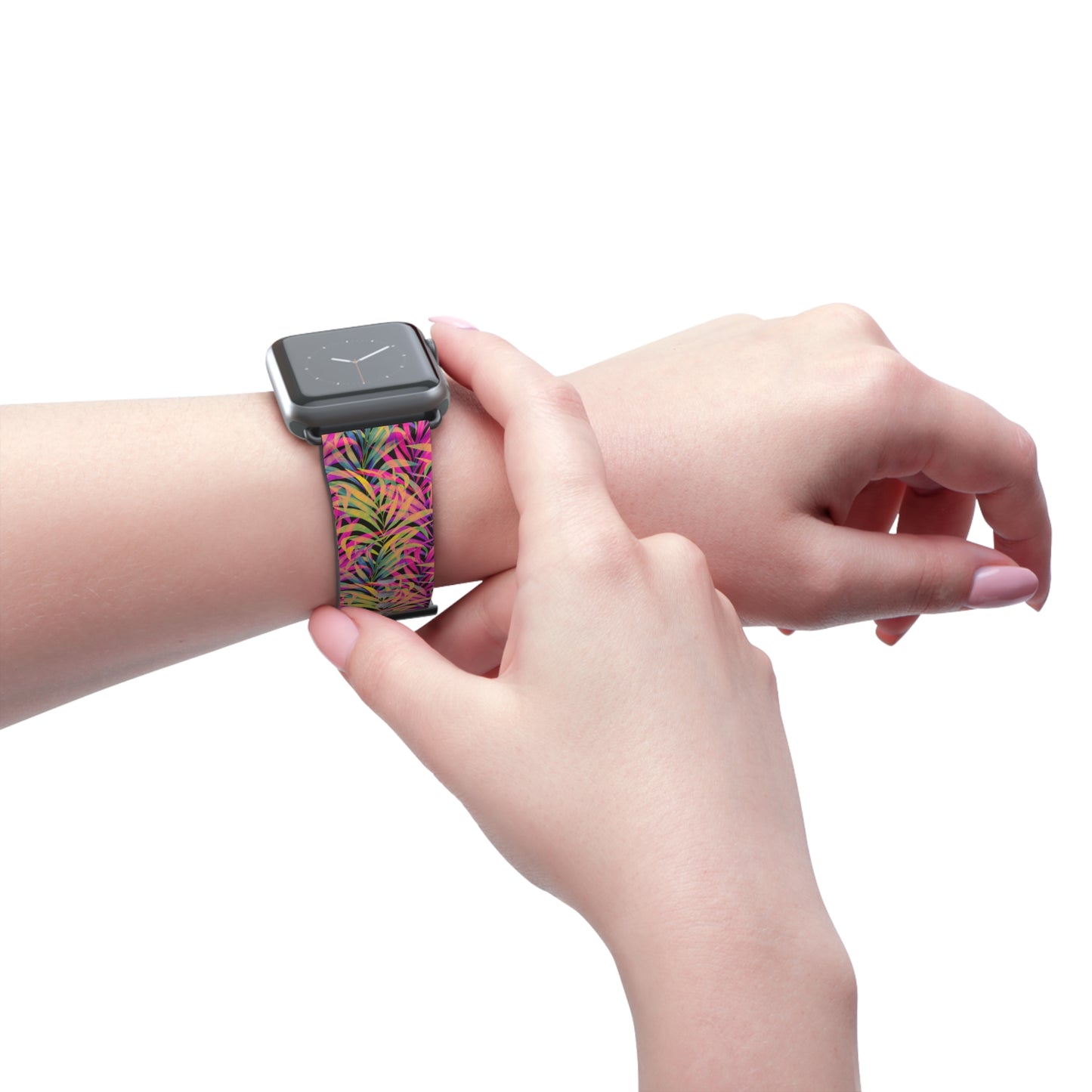 Apple Watch Band - Rainbow Fronds