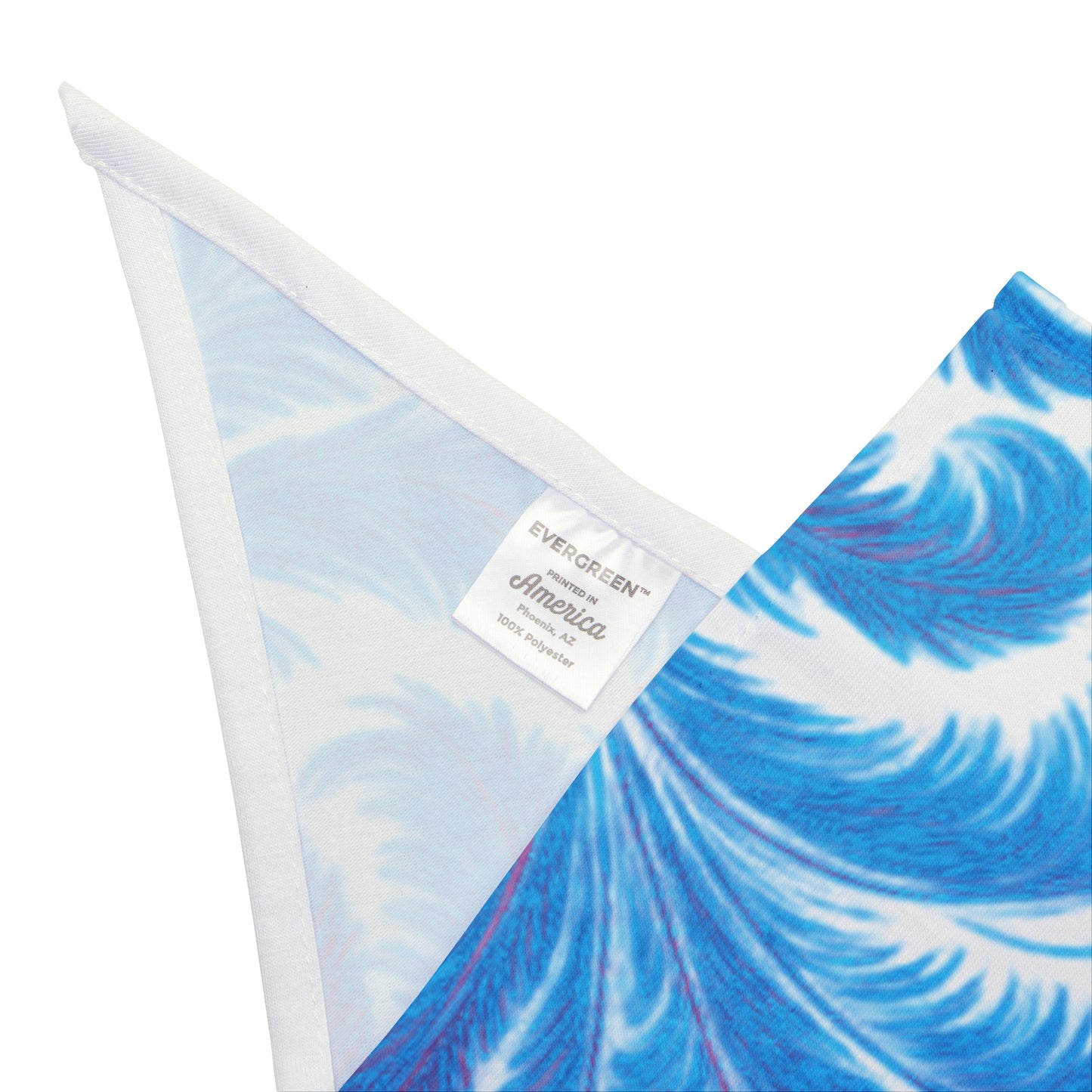 Rocco Blues Pet Bandana, 2 Sizes - Stylish accessory for dogs & cats