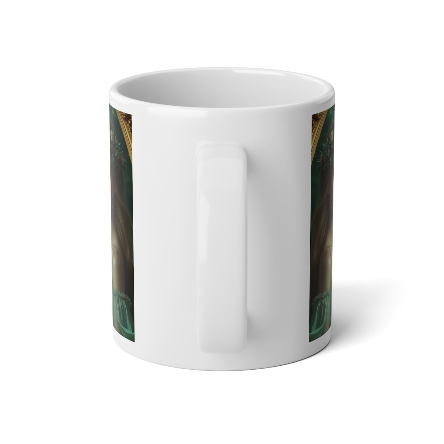 Jumbo Mug, 20oz, Framed Mermaid Princesses | Tropical Coffee Cup