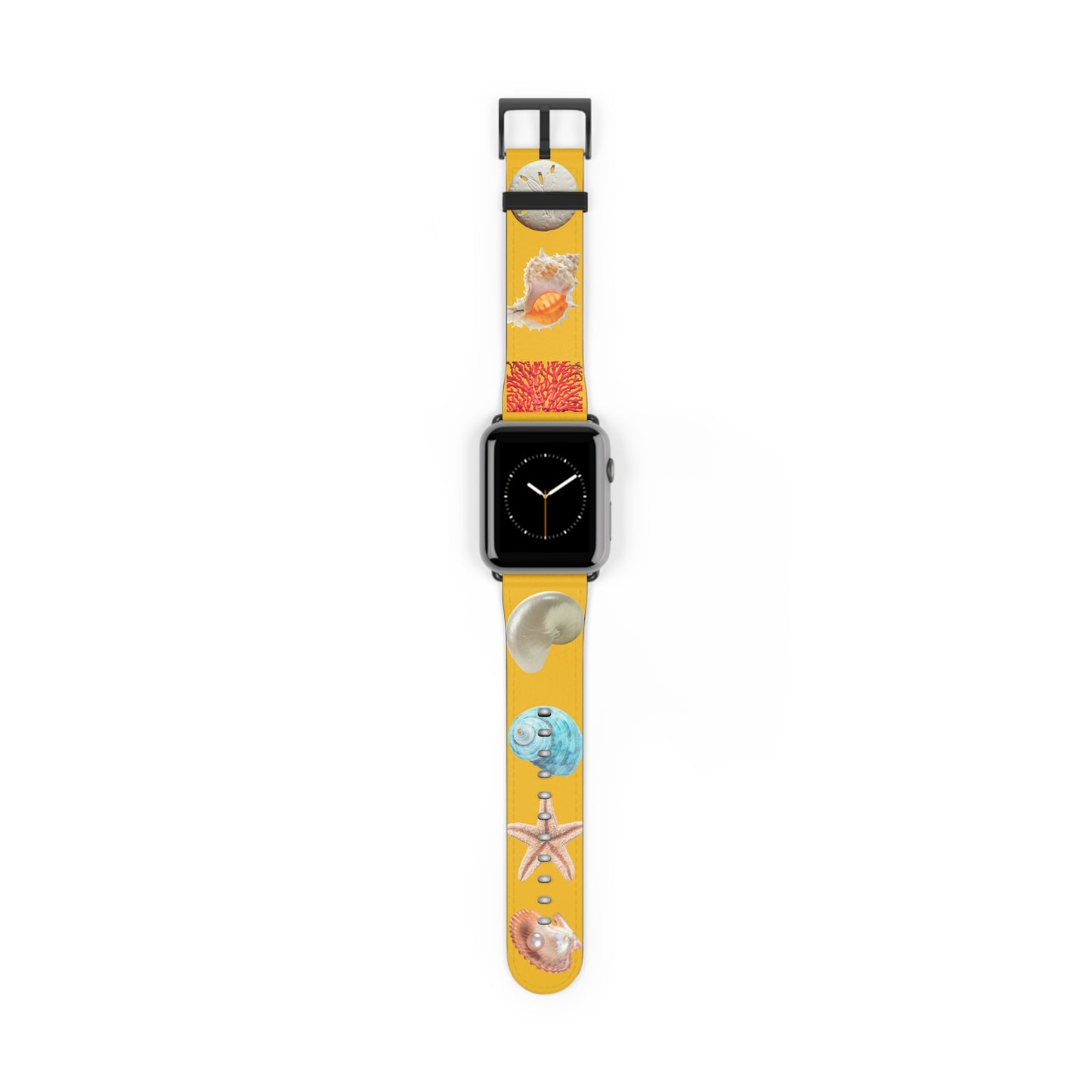 Apple Watch Band - Real Seashell Collection, yellow