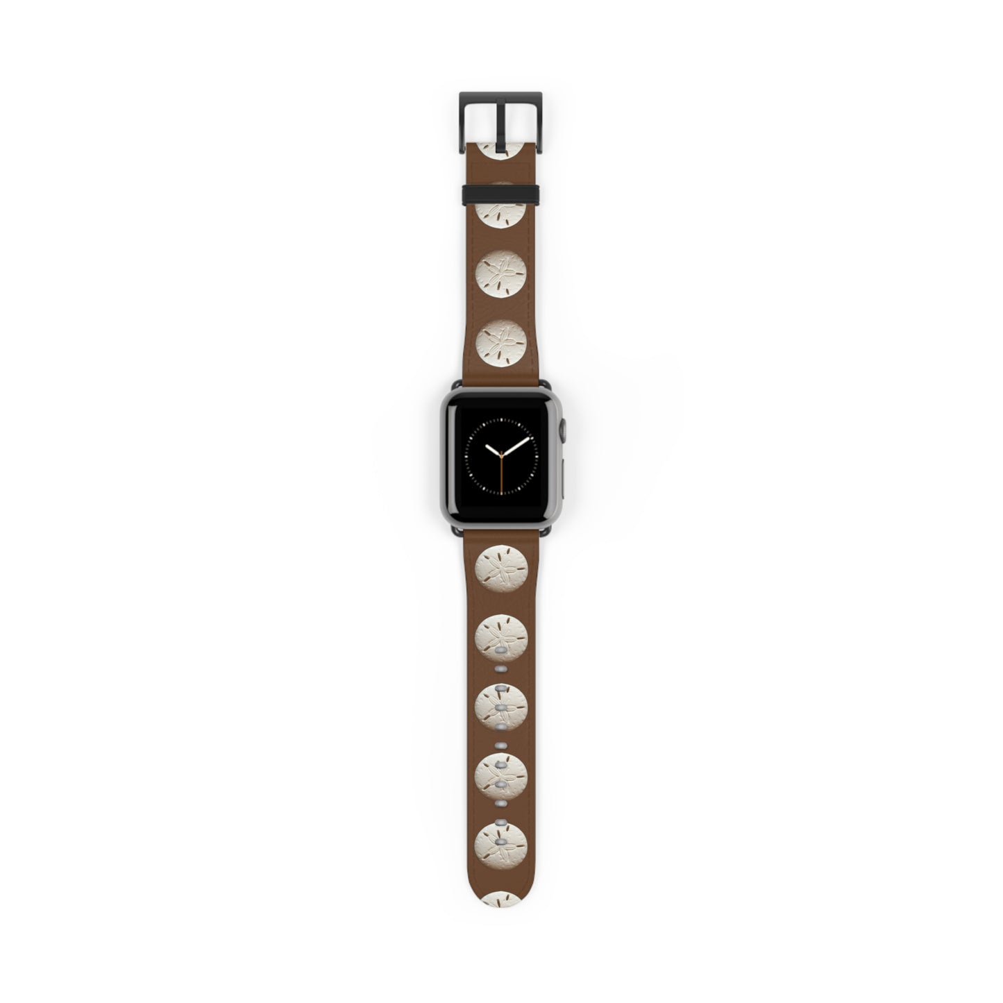 Apple Watch Band - Sand Dollar Parade, brown