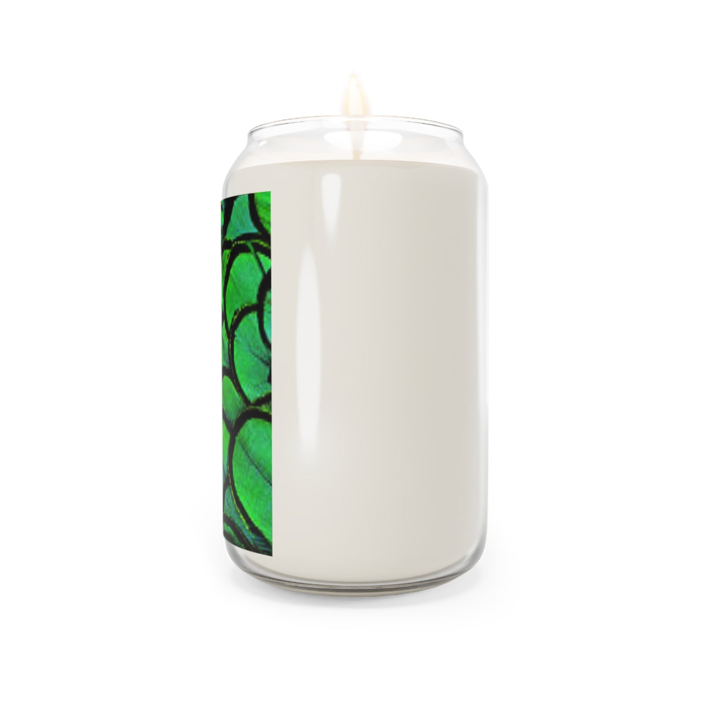 Scented Candle, 13.75oz - Green Peacock