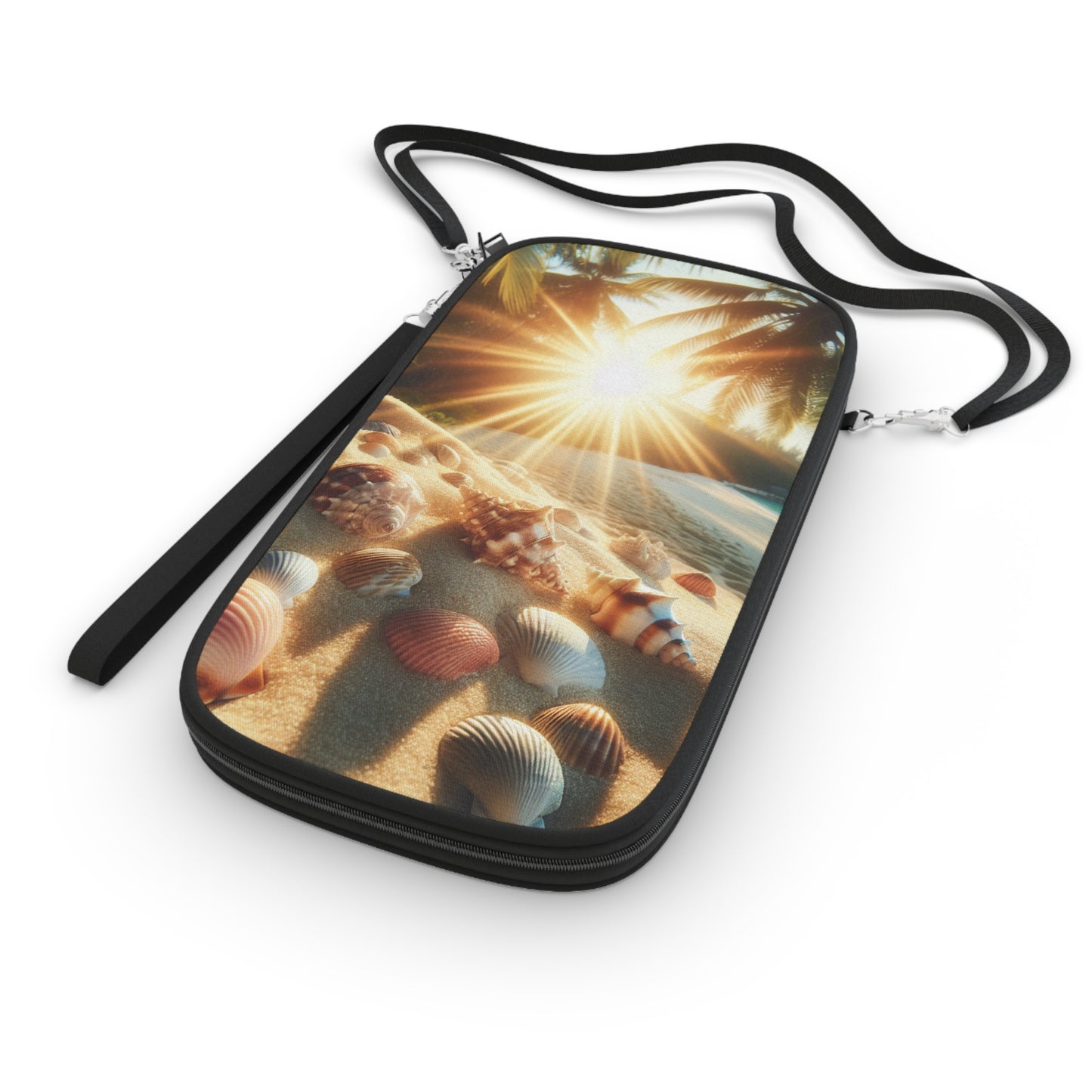 Passport Wallet – Perfect for Travelers & Adventurers / Sunrise Shell Beach