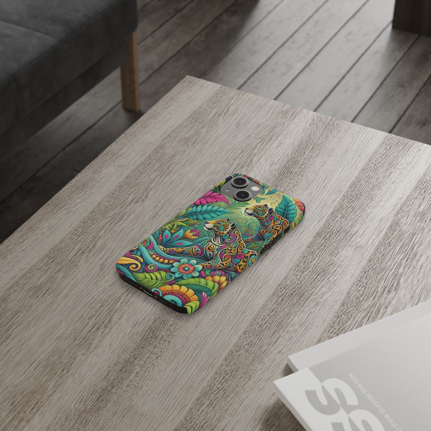 Slim Phone Cases - Jaguar Pop