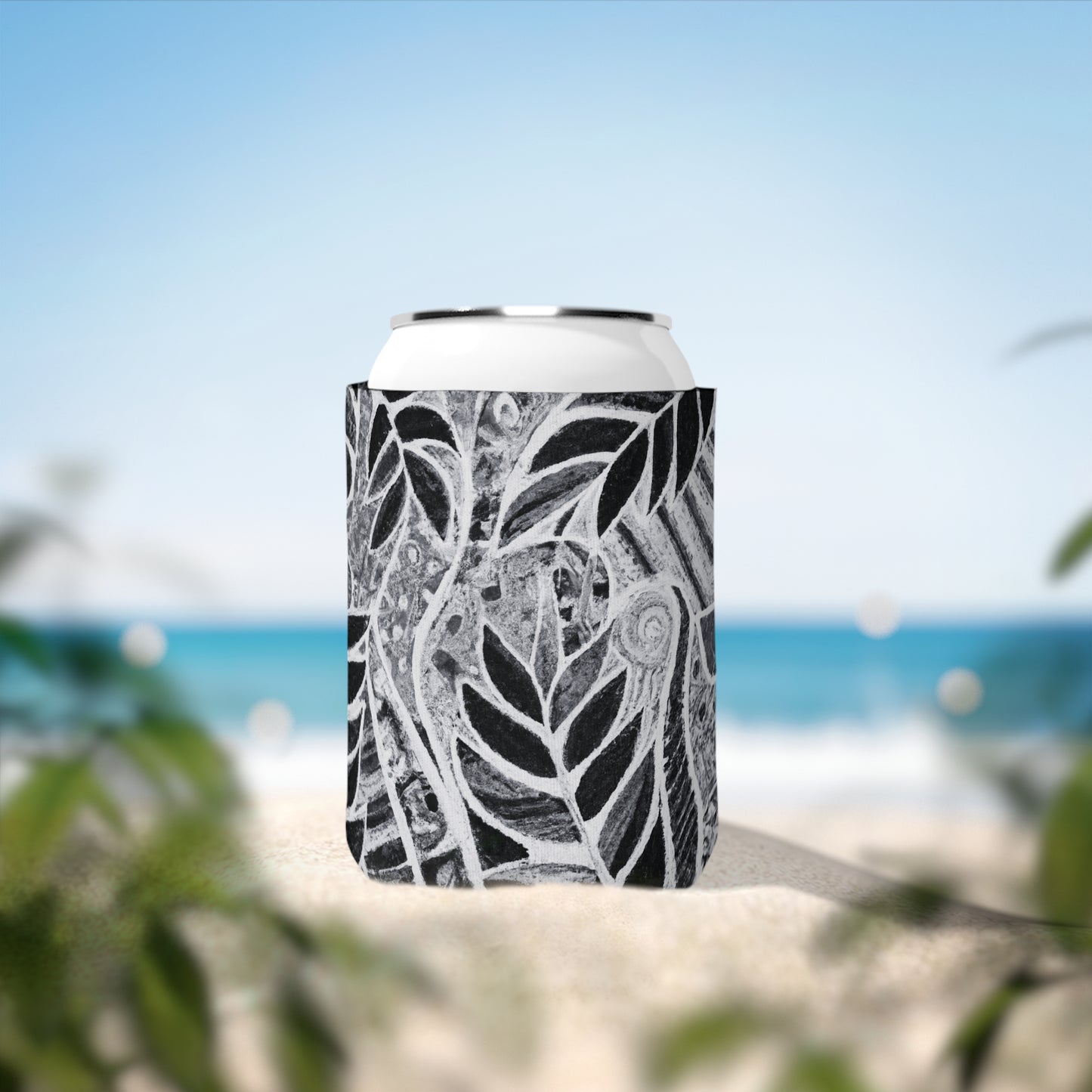 Amazon Whimsy/Noir Can Cooler Sleeve - Perfect for Outdoor Picnics