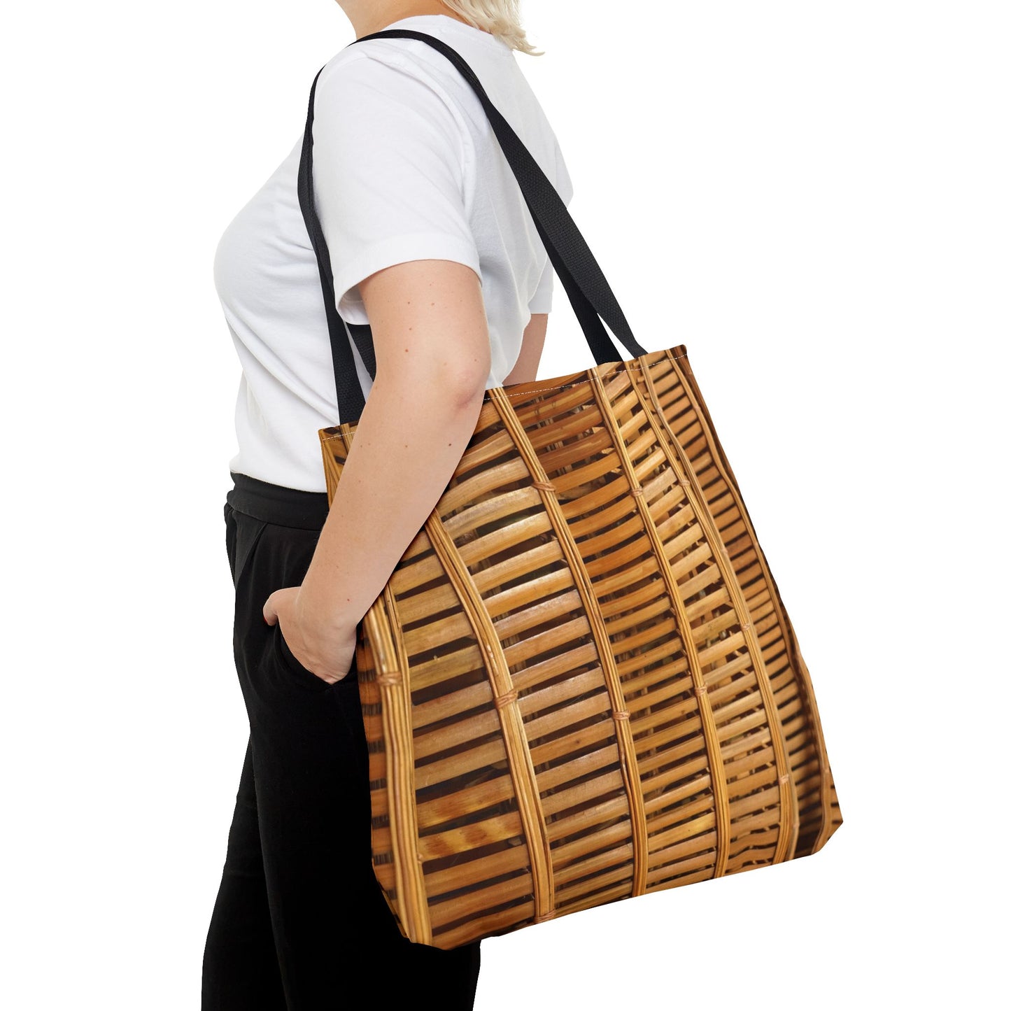 Tropical Bamboo Flow Tote Bag - 3 Sizes