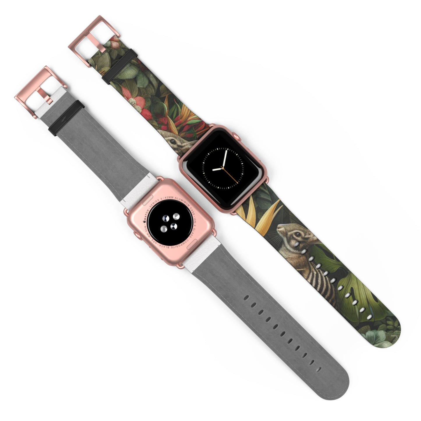 Apple Watch Band - Rainforest Rabbit Outing