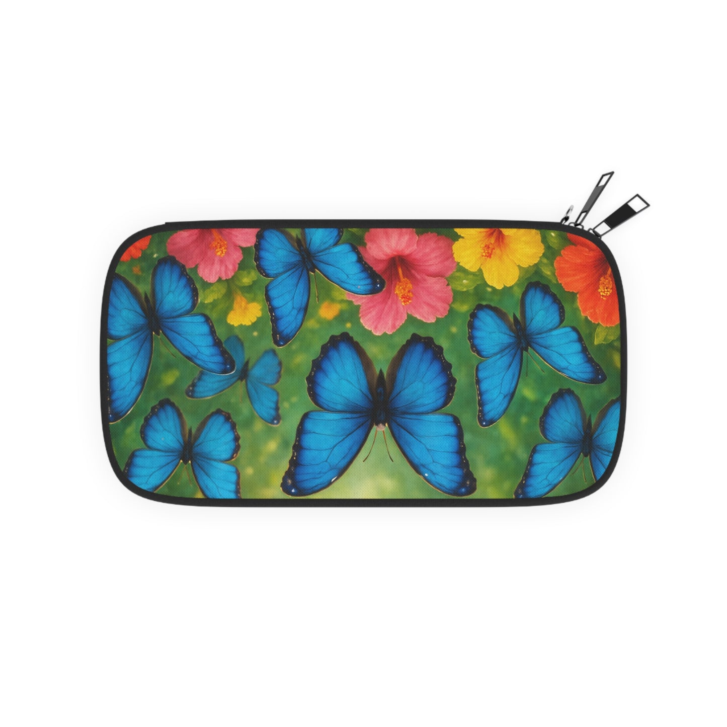 Passport Wallet – Perfect for Travelers & Adventurers / Rainforest Morpho Butterflies Flight