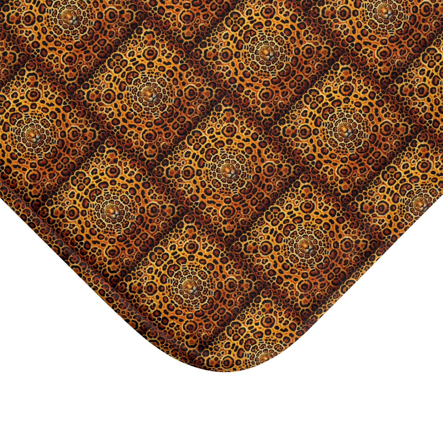 Kaleido Jaguar Spots, Bath Mat, 2 Sizes - Tropical Vibes for Home Decor