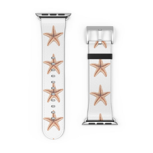Apple Watch Band - Real Starfish/White