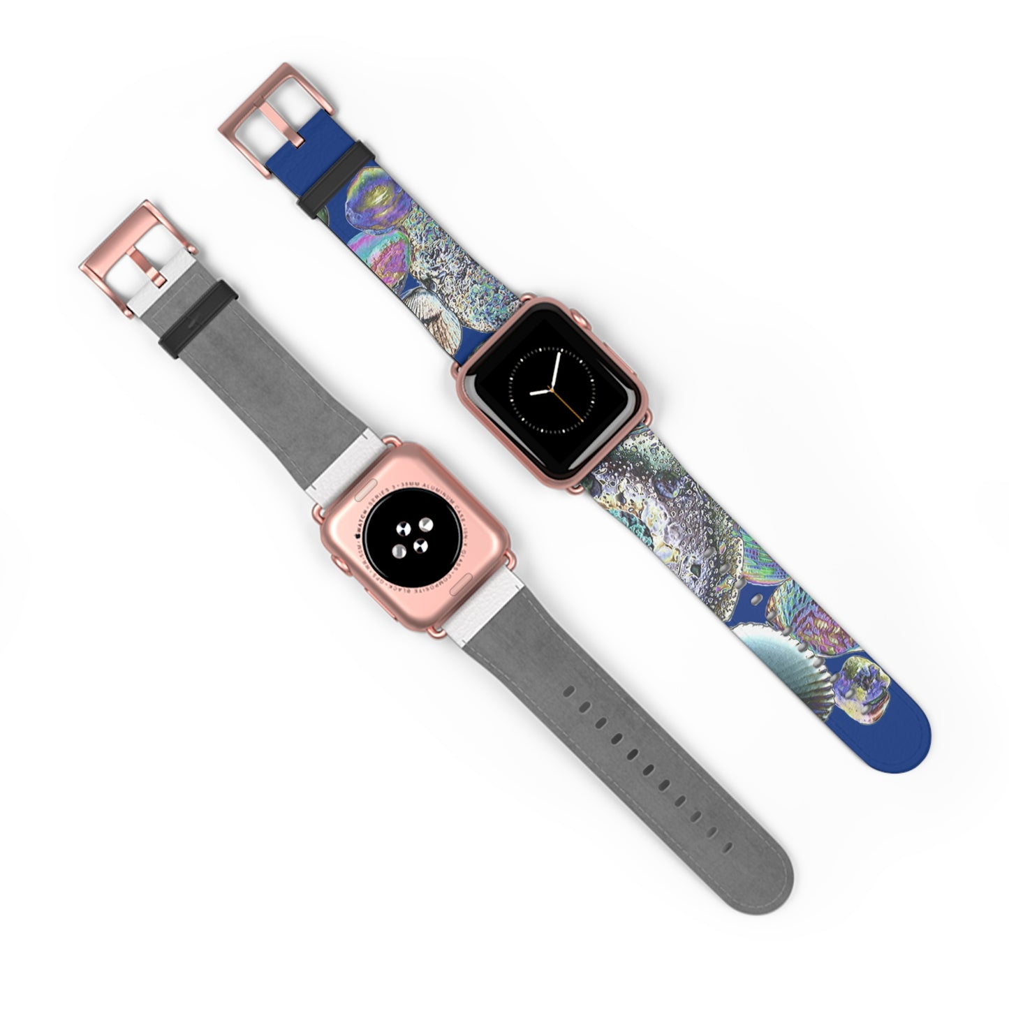 Apple Watch Band - Heatwave Seashell Collection, dark blue