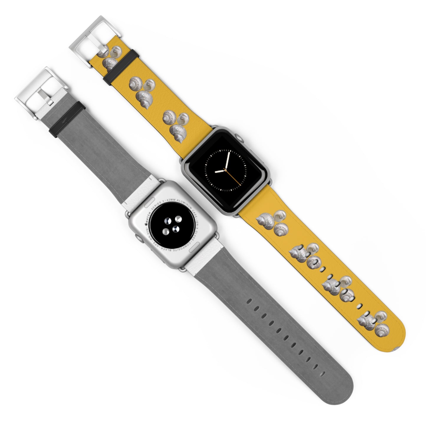 Apple Watch Band - Nautilus Shell Trio, yellow