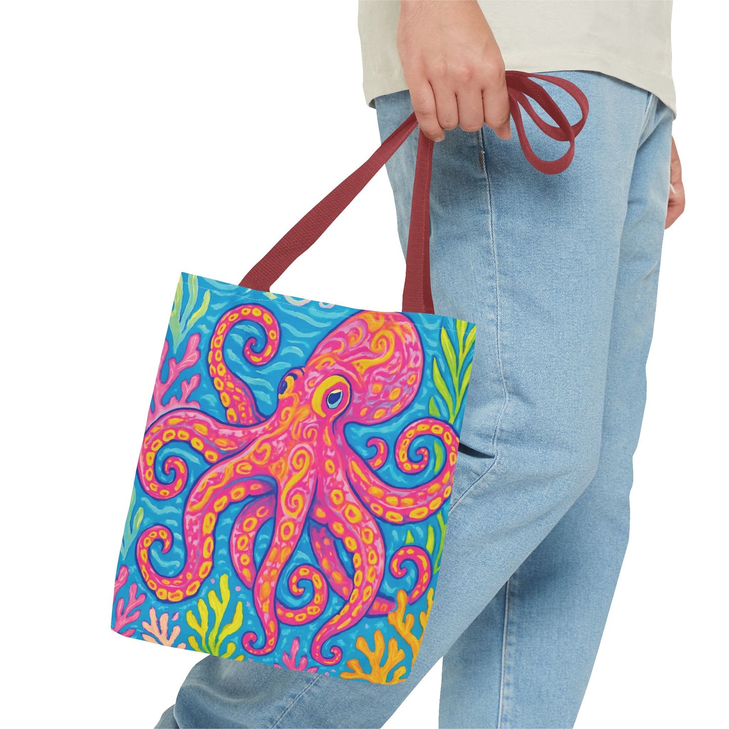 Octops Kraken Joe Tote Bag - 3 Sizes