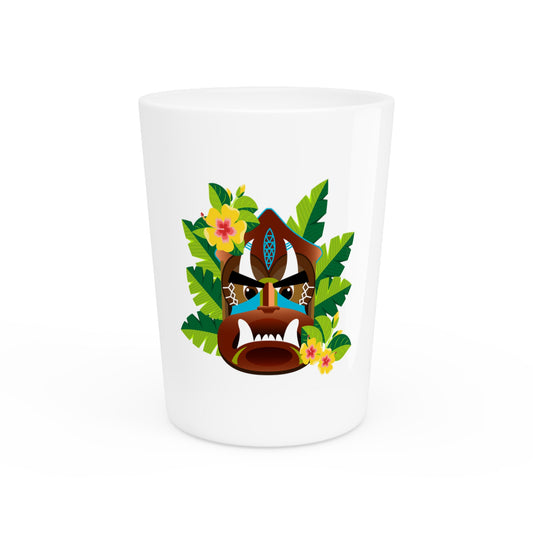 Ceramic Shot Glass - Tiki Boss Kimo