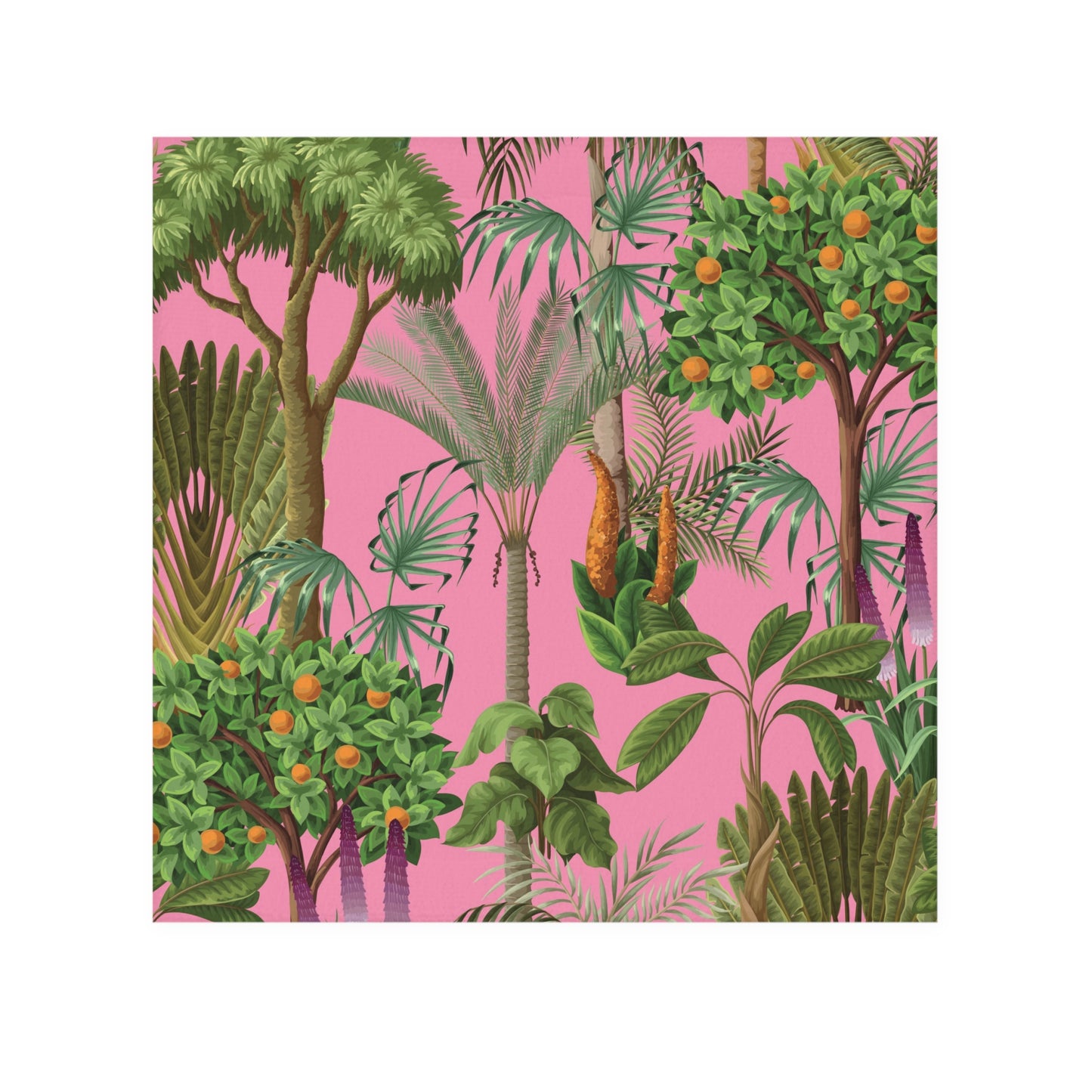 Face Towel - Rainforest Pinks