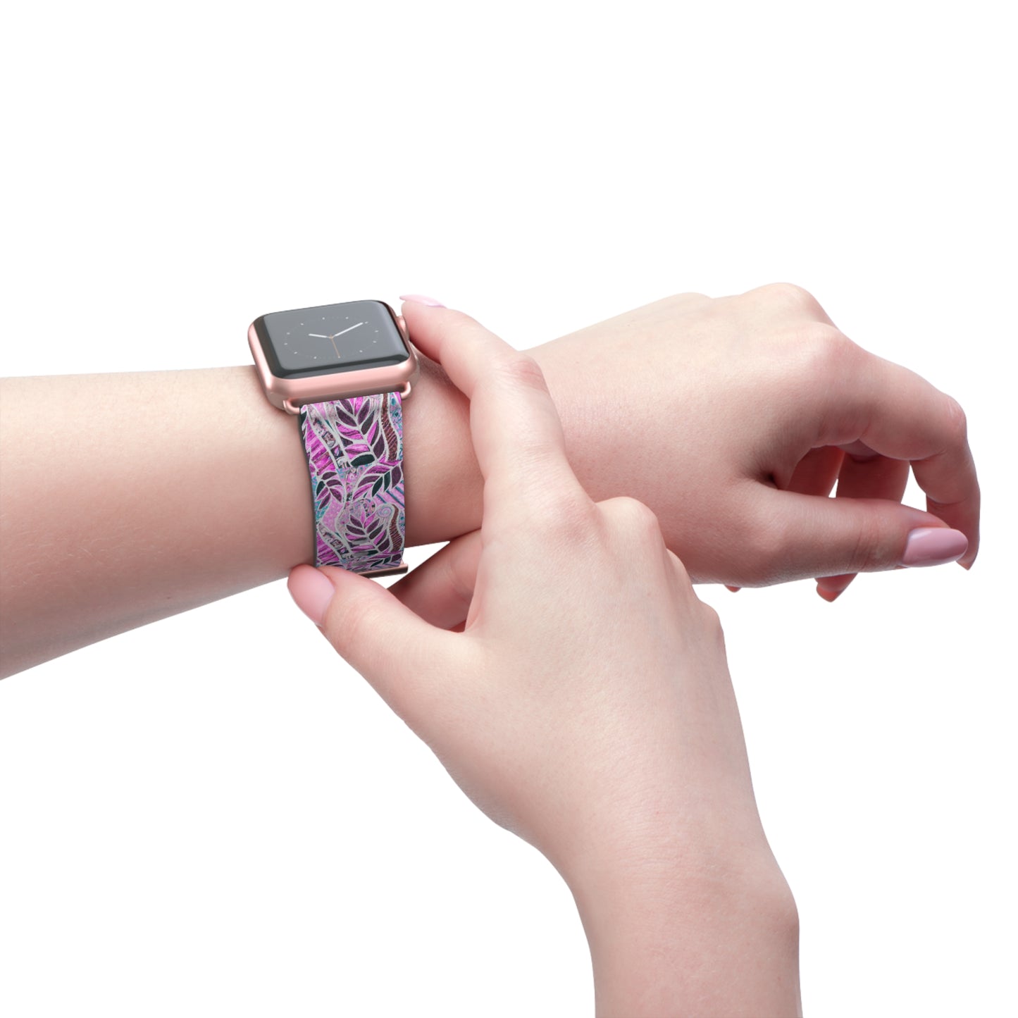 Apple Watch Band - Amazon Whimsy, Pink