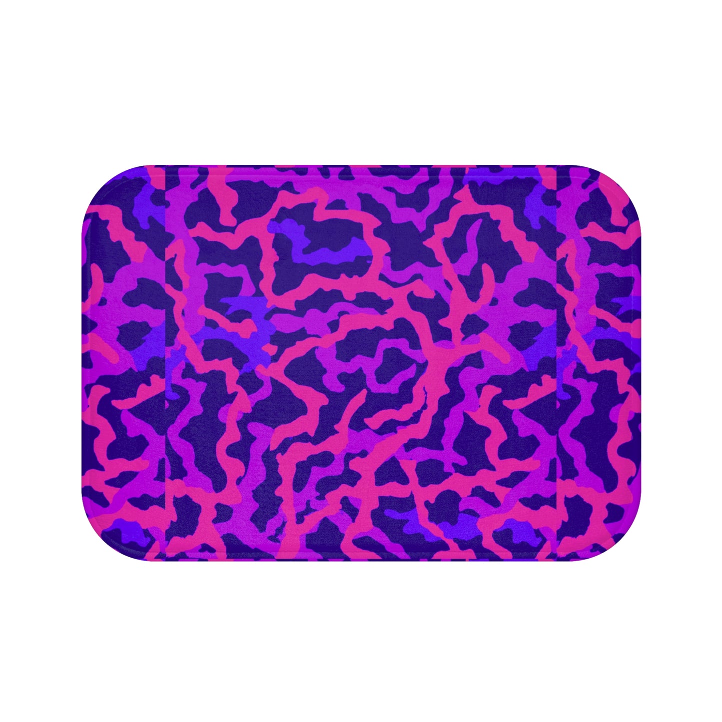 Coral Threads/Heatwave Bath Mat, 2 Sizes - Tropical Vibes for Home Decor