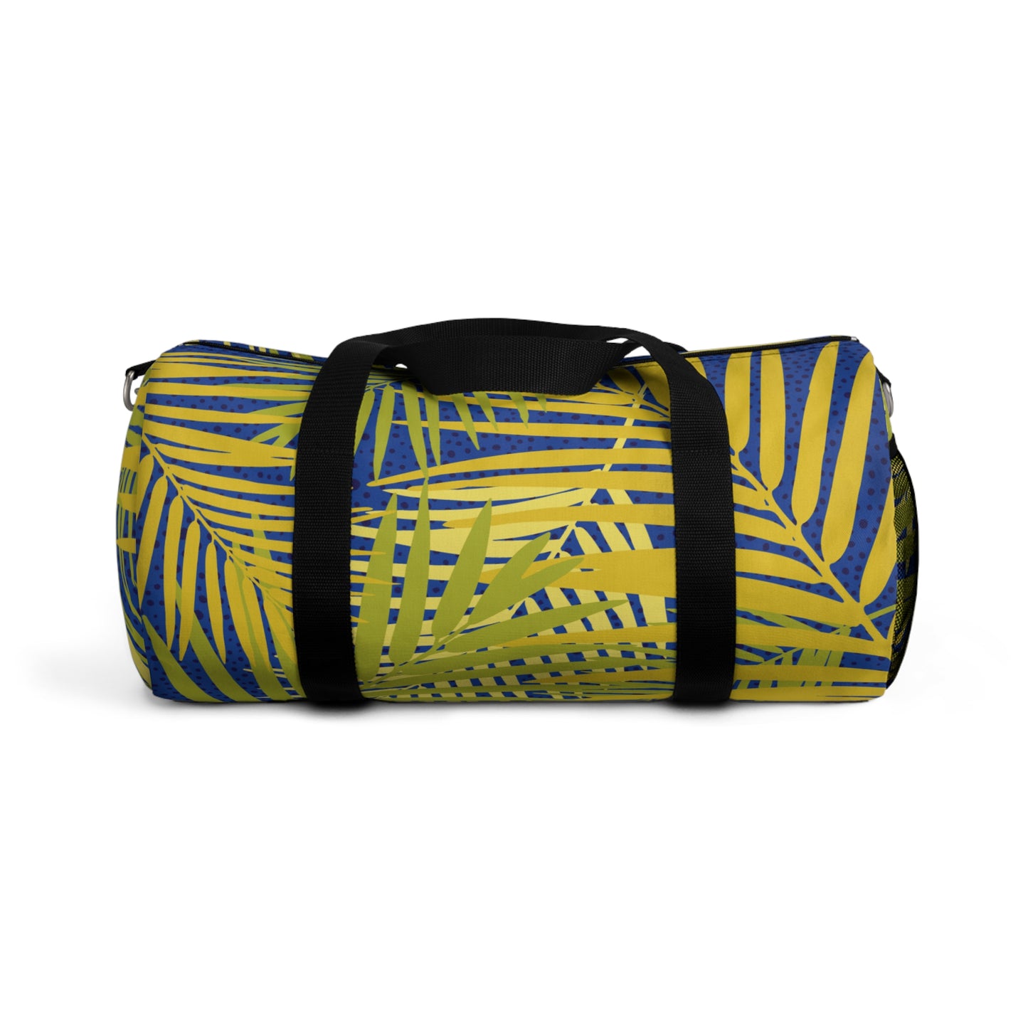 Tropical Rainforest Duffel Bag - Perfect for Travel and Gym / Gold Palms