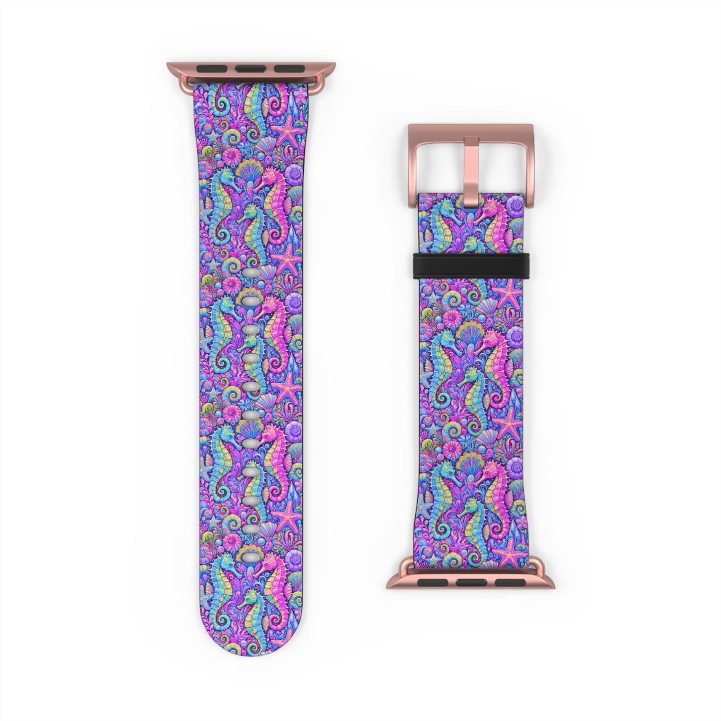 Apple Watch Band - Tropical Seahorse Trio, Fantasy