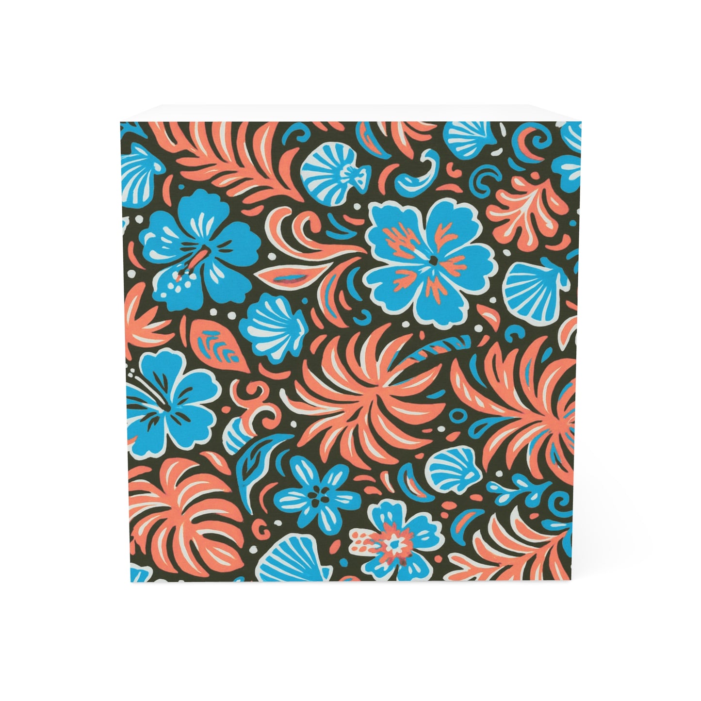 Note Cube - Beach Dreams, Coral Blues